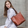 Leather Rectangle Tote Bag