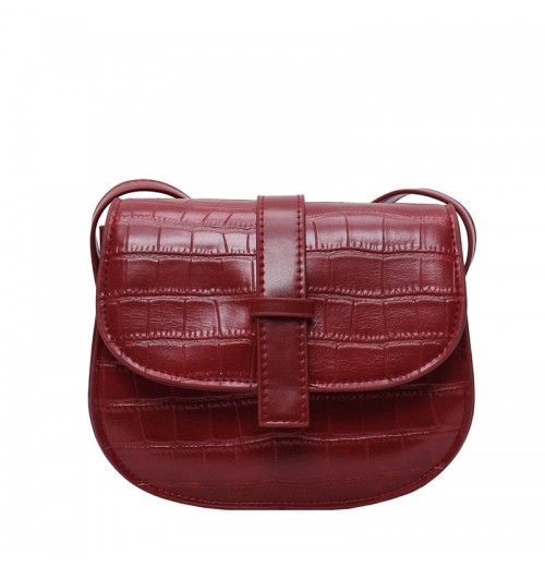 Leather Buckle Bag