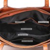 Leather Rectangle Tote Bag