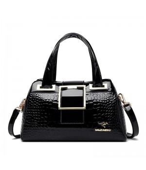 Buckle Leather Bag