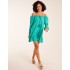 Bardot Tunic Dress With Frill Hem