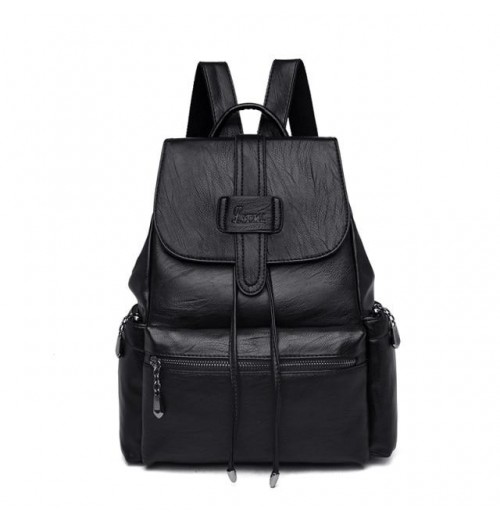 Buckle Backpack Purse